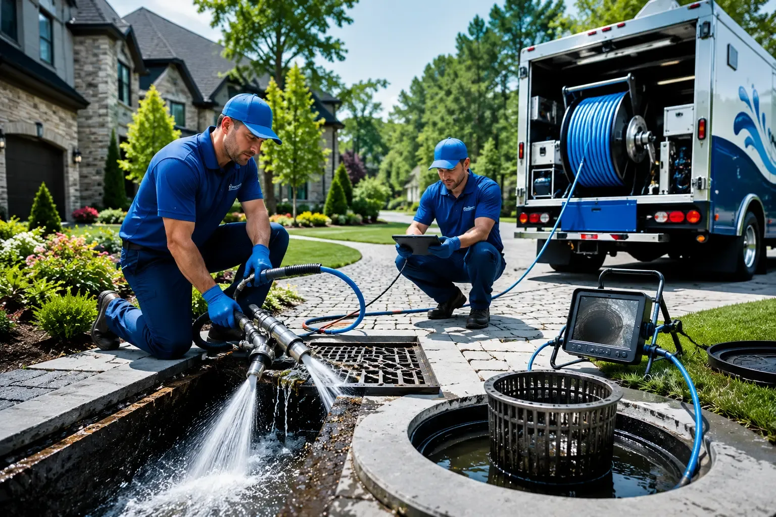 Local outdoor drain cleaning professionals in Mahaffey, PA